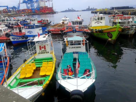 A pocas cuadras del Puerto de Valparaíso.